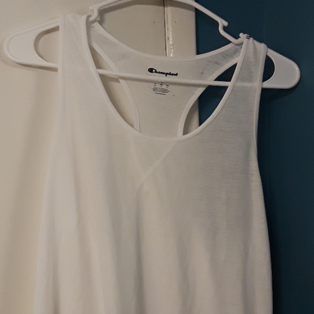 Champion White Tank